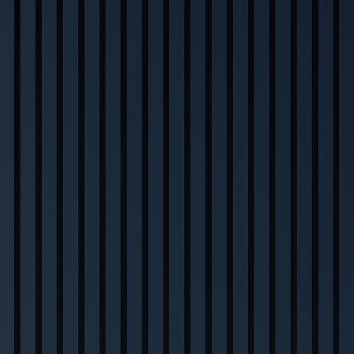 Simply Panels Colour Blue Acoustic Slat Wall Panel - 240cm x 32cm (2 Pack)