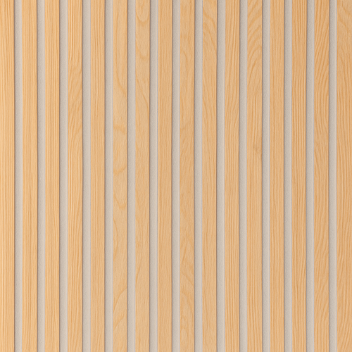 Simply Panels 3sided Premium Oak on Grey Felt Acoustic Wall Panel - 240cm x 32cm (2 pack)