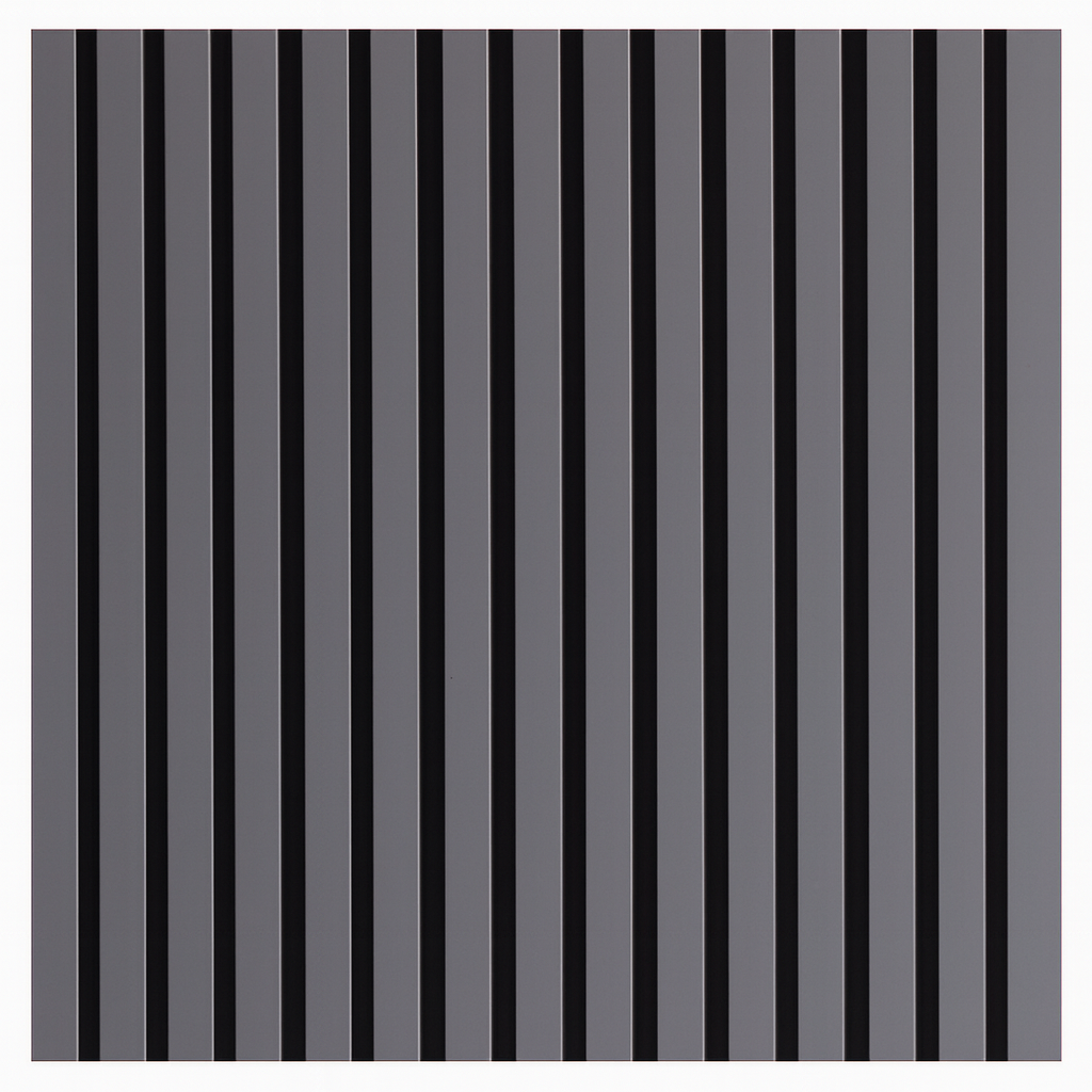 Simply Panels Colour Grey Acoustic Slat Wall Panel - 240cm x 32cm (2 pack)